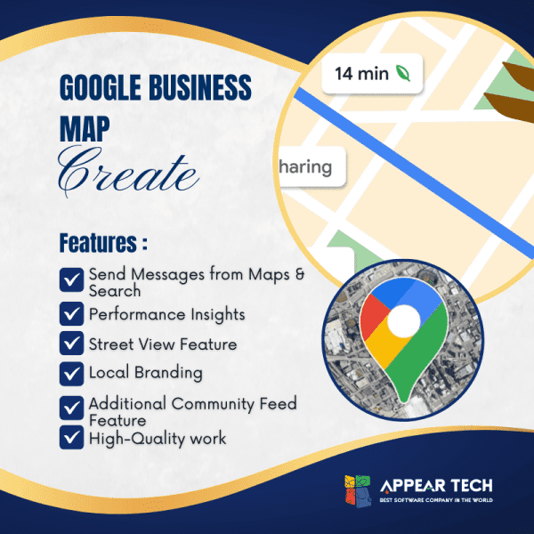 Google Business Map Create