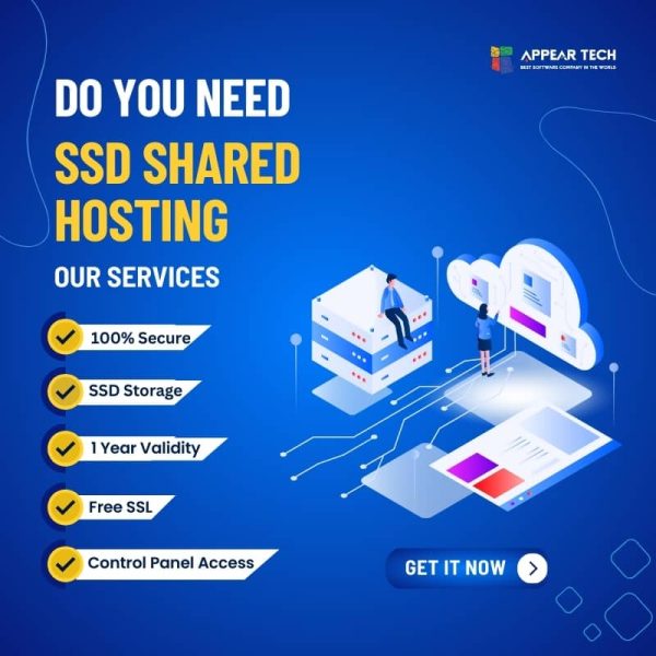 SSD Shared Hosting - Appear Tech