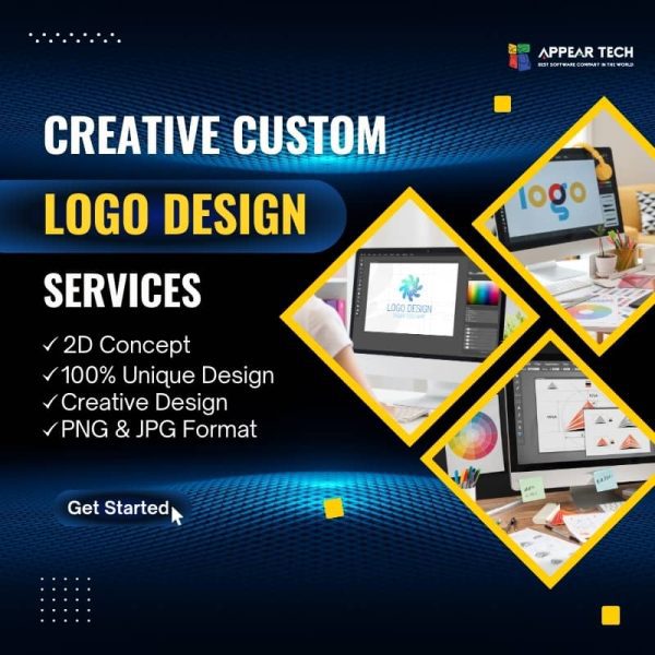 Custom Logo Design Service - Appear Tech