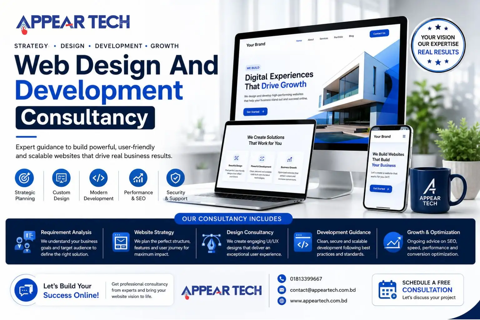 Read more about the article Web Design And Development Consultancy